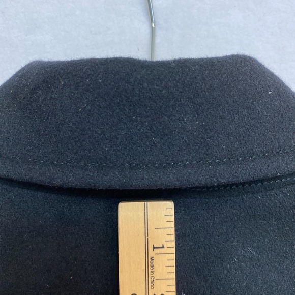 Vintage J. Crew Pea Coat Womens M Navy Double Breasted Nautical Jacket US Navy - Picture 14 of 14